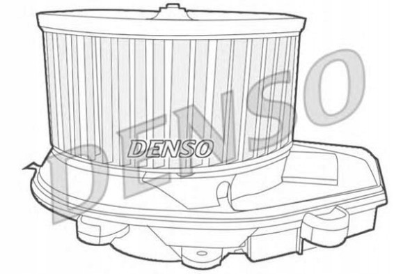 Denso DEA02002 Повітродувка audi a4 b5 94-00 denso dea02002