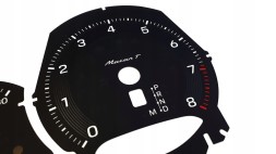 Moman 0089688091326 Porsche Macan T - заміна дисків лічильника з МПГ на км/год MoMan