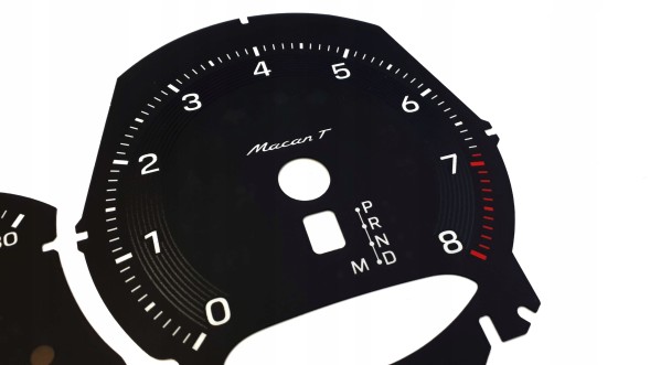 Moman 0089688091326 Porsche Macan T - заміна дисків лічильника з МПГ на км/год MoMan