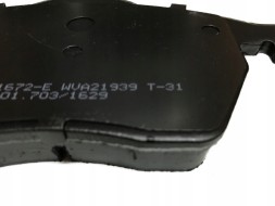 РС MS1J0698151D Гальмівні колодки фронт audi a3 vw golf 4 5 6 octavia cordoba леон толедо