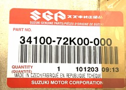 Suzuki OE 34100-72K00-000 ЛІЧИЛЬНИКИ ГОДИННИКИ СПІДОМЕТР SUZUKI SWIFT III 3 OE