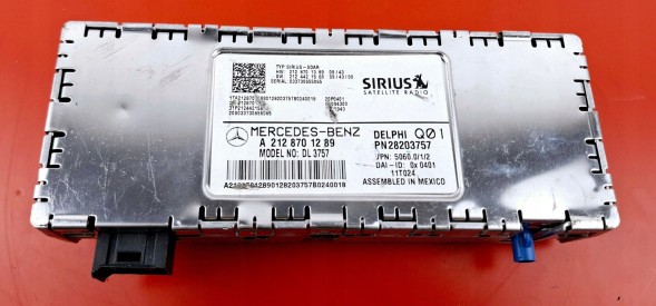 Mercedes-Benz OE Mercedes-Benz SLS 63 AMG SIRIUS Модуль радіо A2128701289