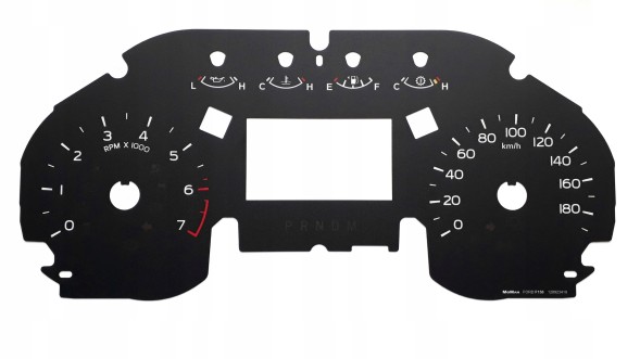 Moman 0089688081914 Циферблати спідометра Ford F150 із заміною моделей MPH 4
