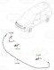 Land Rover OE Короткий трос омивача фар Discovery 5 L462 LR083132