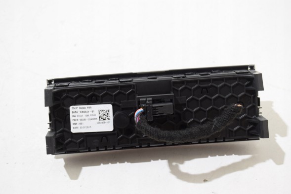 BMW OE 9392541 BMW panel BMW 7 G11 G12 Панель клімату для задніх пасажирів центрального тунелю, кераміка
