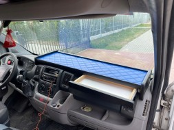 MKM d z/sz117 ПОЛИЦЯ КОКПІТ СТОЛ FIAT DUCATO JUMPER BOXER 2006-2022 р.в.