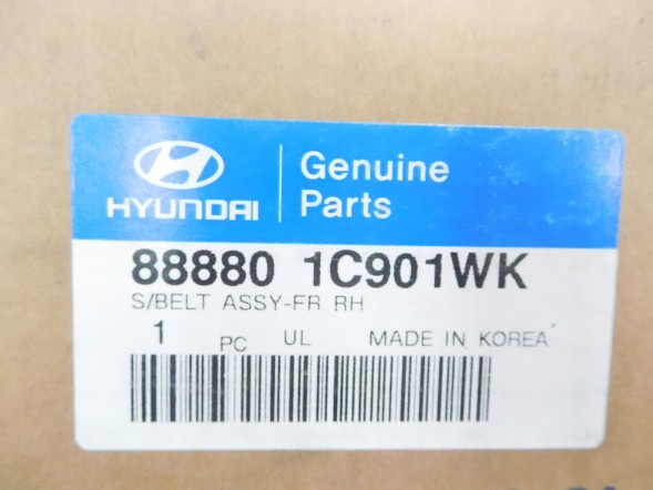 Hyundai OE 88880 1C901WK GETZ TB ремінь безпеки передній правий підйомник