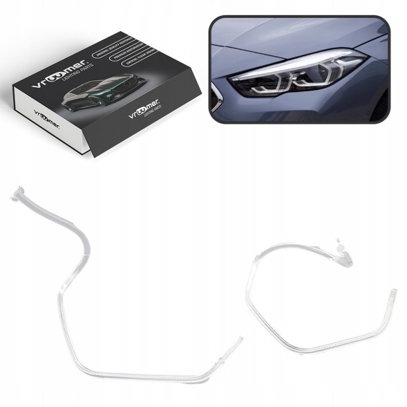 Vroomer LT-SERII-2-F45-F46-18-L Оптоволокно лівої лампи денної фари drl bmw '2 f45 f46 lci (18-21)