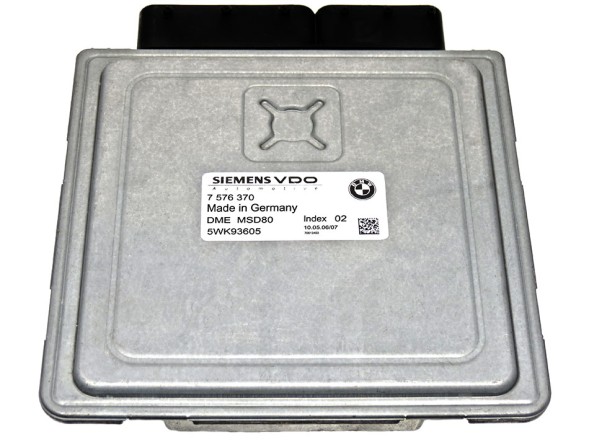 BMW OE 7568370 5WK93605 DME MSD80 КОМП'ЮТЕР ECU BMW 5WK93605 7568370 DME MSD80