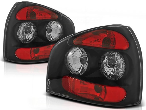 GrubyGarage GG-LTAU06-TT ЛАМПИ ЗАДНІ BLACK AUDI A3 8Л 08.96-08.00