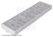 ADP152520 BLUE PRINT Повітряний фільтр салону
