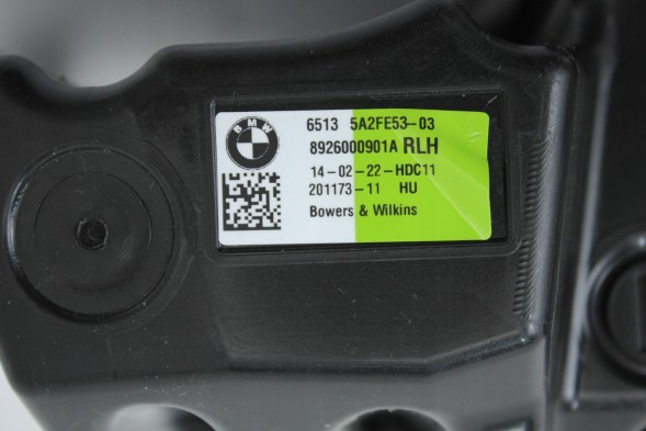 BMW OE ДИНАМІК BOWERS WILKINS ДВЕРІ ЛІВІ ЗАДНІ BMW G70 5A2FE53