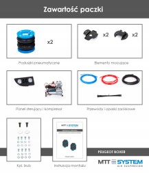MTT System 0001_K_2DB_E_PB_kamper ПНЕВМАТИЧНІ ПОДУШКИ для Peugeot Boxer 2006-2025 Кампер Компресор 2DB_E