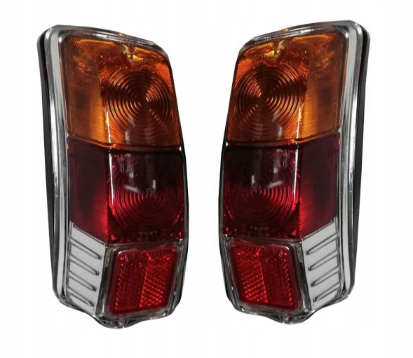 Китай F500-LAM.TL03 + 2 Лампа задня права ліва Fiat 500 хром MG5