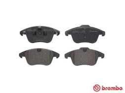 P61117 BREMBO Комплект гальмівних колодок з 4 шт дисків