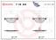 P06023 BREMBO Комплект гальмівних колодок з 4 шт дисків