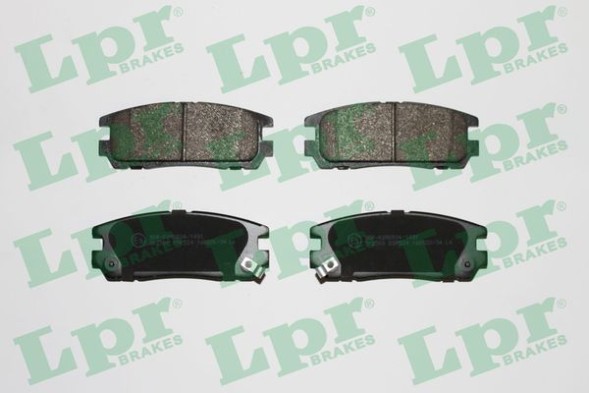05P524 LPR Комплект гальмівних колодок з 4 шт дисків