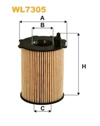 WL7305 WIX FILTERS Фільтр оливи
