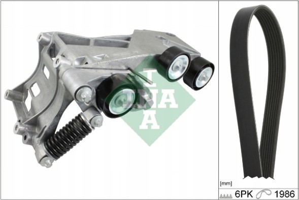 AD BRAKE VIC-295318 Комплект поліклинового ременя 529 0233 10 для MERCEDES A (W169), B SPORTS
