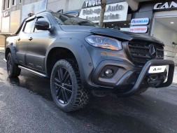 Китай MXCFF-002 Розширювачі колісних арок для Mercedes X, чорні матові, 4 шт.