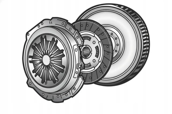 Valeo 835175 Комплект зчеплення диск маховик притискний