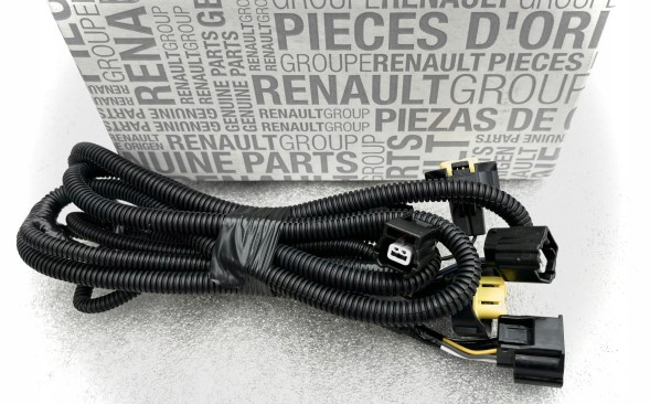 Renault OE 240708414R instalacja halogenów ledów kable zderzak przedni led halogen w do 2012 2013 2014 2015 2016 przednia Renault Captur I Дріт Передніх Протитуманних Фар Бампер Передній 2013-2016