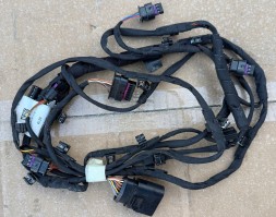 Audi OE pdc zderzaka przedniego 83A971085Q kable AUDI Q3 83A ПУЧОК ПРОВОДІВ ПЕРЕДНЬОГО БАМПЕРА 4xPDC 83A971085Q передня проводка PDC