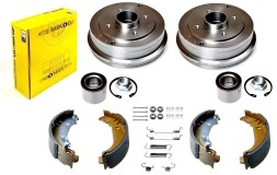 ATM Mikoda ALL0190A Підшипник кулачкових барабанів RENAULT CLIO II 1998 - THALIA REAR без ABS 180мм