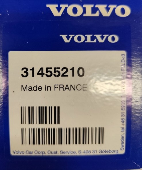 Volvo OE КЛАПАН КОНДИЦІОНУВАННЯ ПОВІТРЯ VOLVO S60 S60CC V60 V60CC 31455210 ОРИГІНАЛ