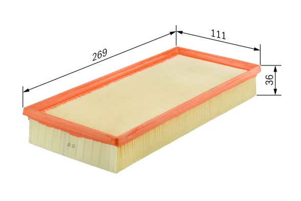F026400144 BOSCH Фільтр повітряний