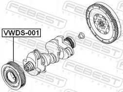 Febest VWDS-001 Febest поясне коло