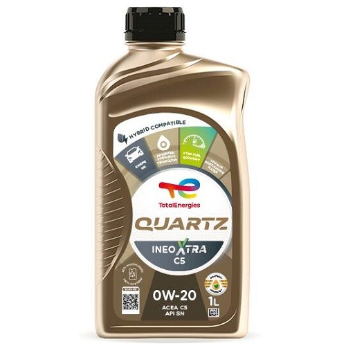 225814 TotalEnergies Олива QUARTZ INEO XTRA C5 0W 20 1л
