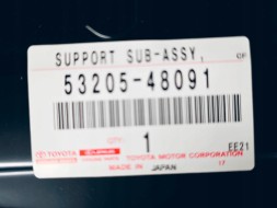 Lexus OE 53205-48091 Верхня балка передньої панелі, підсилювач передній (телевізор) Lexus RX 2021+ НОВА OE