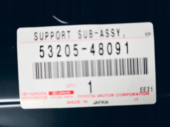 Lexus OE 53205-48091 Верхня балка передньої панелі, підсилювач передній (телевізор) Lexus RX 2021+ НОВА OE