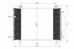 NRF NRF35860(iMOTO) Конденсатор кондиціонера toyota corolla verso 04- n + набір водія #37