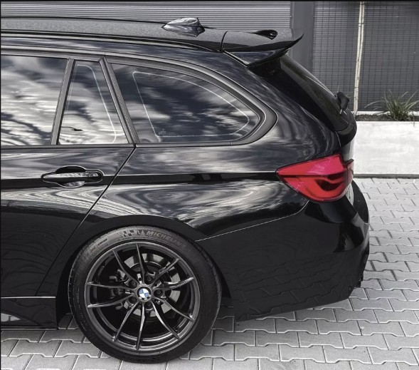 Китай 7654VCP876 Спойлер BMW 5 серії універсал задній чорний глянець ABS