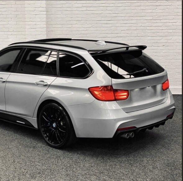 Китай 7654VCP876 Спойлер BMW 5 серії універсал задній чорний глянець ABS