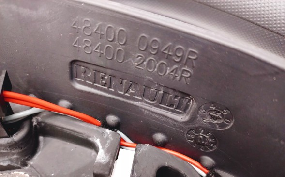 RENAULT OE ШКІРЯНЕ КЕРМО 484005063R DACIA DUSTER SANDERO LOGAN