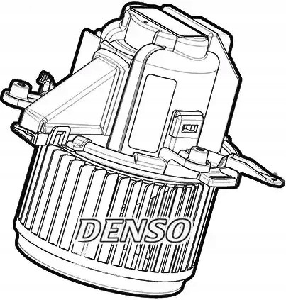 Denso DEA07024 Повітродувний вентилятор припливу dea07024 denso
