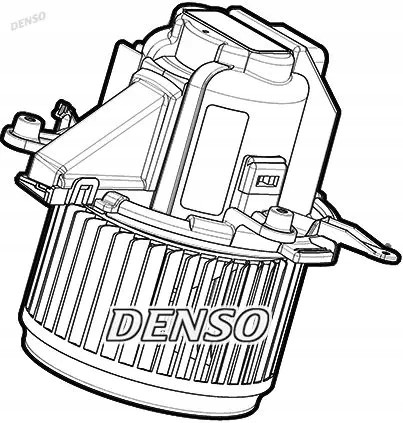 Denso DEA07024 Повітродувний вентилятор припливу dea07024 denso