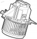 Denso DEA07024 Повітродувний вентилятор припливу dea07024 denso