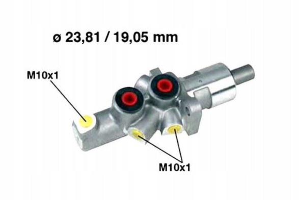MET05-0177/SERW METELLI гальмівний насос MERCEDES 190 E 2.3-16 (W20
