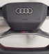 Audi OE 89A419091P AUDI Q4 E TRON S-LINE ПОДУШКА КЕРМОВОГО КОЛЕСА ШКІРА ЧЕРВОНА НИТКА