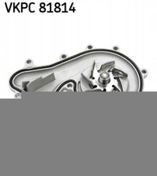 SKF VKPC 81814 Водяна помпа (насос охолодження)
