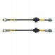 PiterParts 1051215000 Гальмівні шланги в обплетенні FIAT Seicento 900 1.1 передня та задня вісь PL