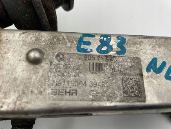 BMW OE MRKA 7805717 BMW X3 E83 N47 2.0D ОХОЛОДЖУВАЧ ВІДПРАЦЬОВАНИХ ГАЗІВ 7805717