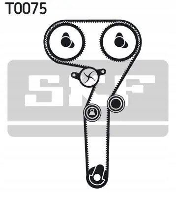 SKF VKMC 02172 Комплект грм + водяний насос vkmc 02172 skf fiat
