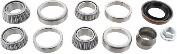 Timken D30M186JLFRONT-KIT ПІДШИПНИКИ МІСТ ПЕРЕДНІЙ ДИФЕРЕНЦІАЛ ДАНИЙ 30 М186 JEEP WRANGLER JL 2018-2023
