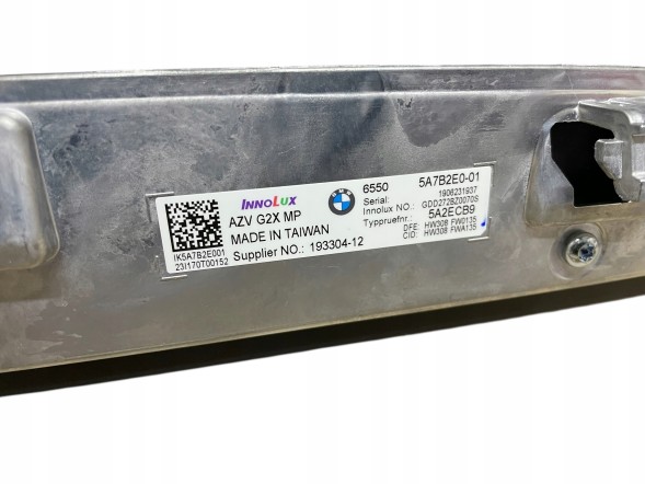 BMW OE 5A3DEF0 5A641E9 5A56DD8 5A3DEF0 CARPARTS24 ЛІЧИЛЬНИК МОНІТОР ДИСПЛЕЙ BMW 4 G26 i4 G26 G22 G23 3 G20 G80 G21 LCI