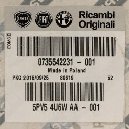 Fiat OE 735542231 23/13 FIAT DUCATO III LIFT AIR GRILL ЛЕВА 2014 735542231
